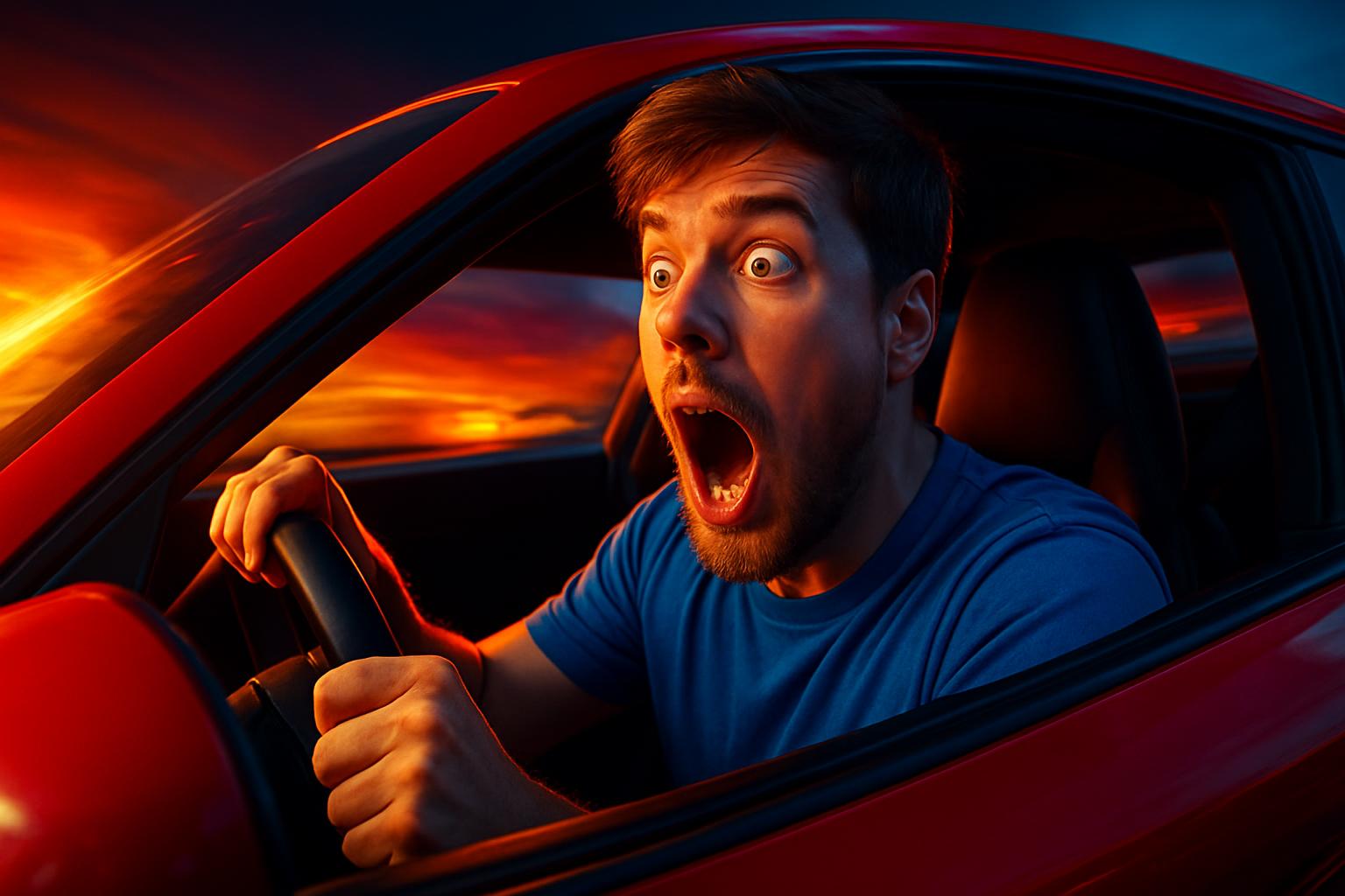 Cars & Automotive YouTube thumbnail example